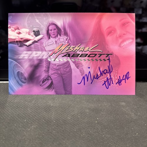 Mishael abbott hand signed - mishael,