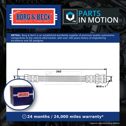 Brake hose fits - brake,