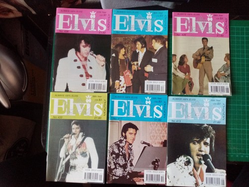 Elvis monthly magazines job - elvis,