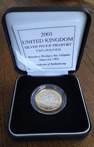 2001 united kingdom silver - kingdom, £2