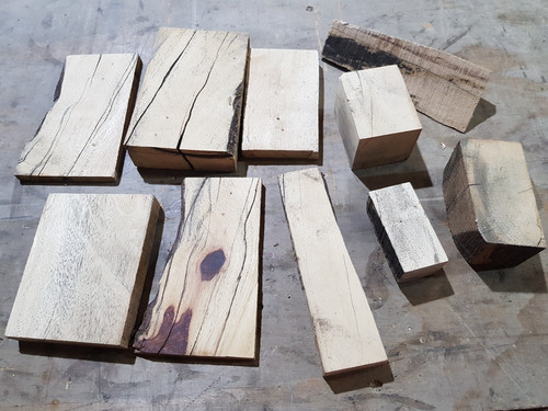 Ebony sapwood offcuts - sapwood,