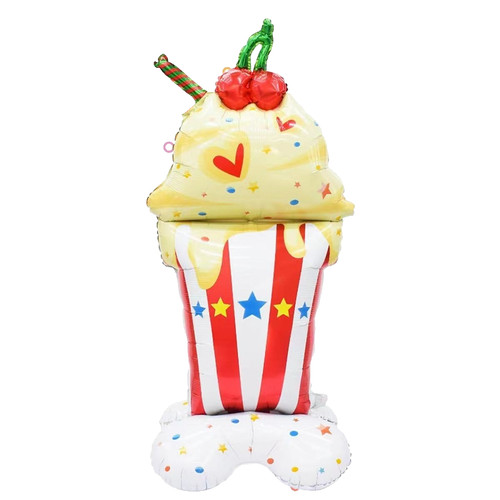 Ice cream balloon birthday - cream,