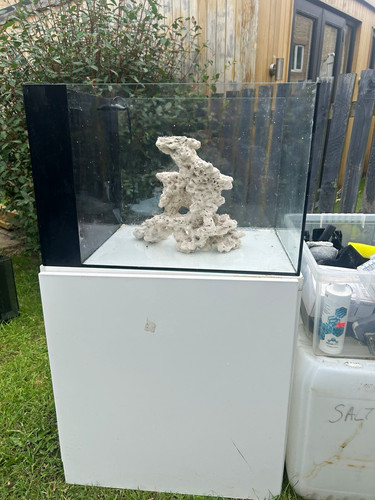 120l glass rectangular fish - glass,