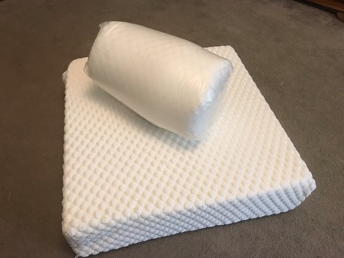 Two foam floor cushions with - floor,