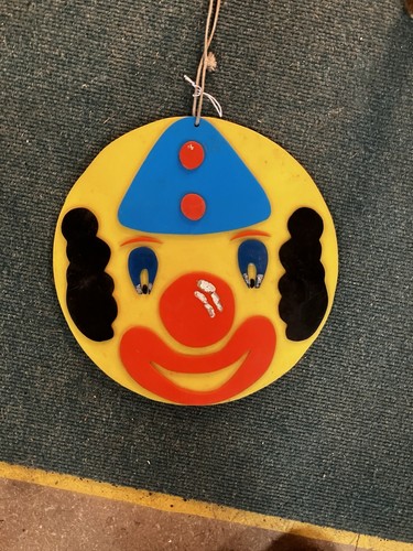 Vintage 1970 funfair - funfair, clown