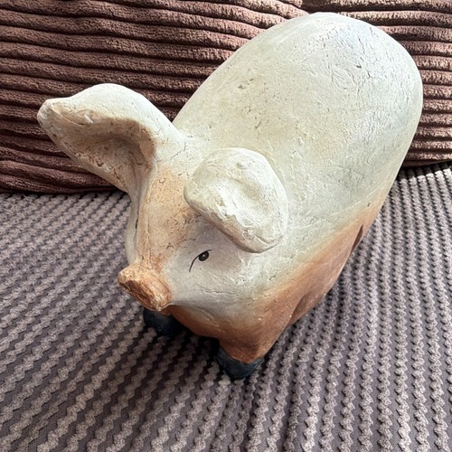 Rustic farmhouse pig - pig, ornament