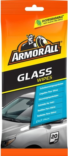Armor all glass wipes - armor, 20pk