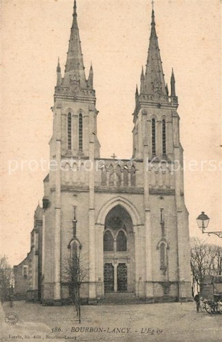 Bourbon lancy eglise - bourbon,