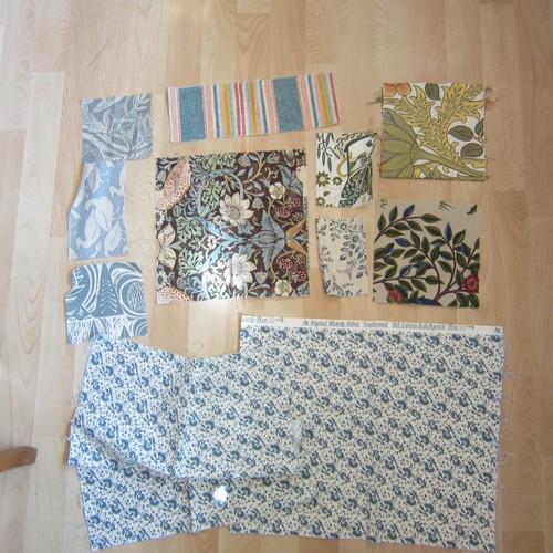 Fabric samples waverly - fabric,