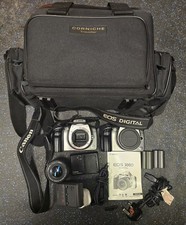 Untested job lot canon eos - lot., 2x