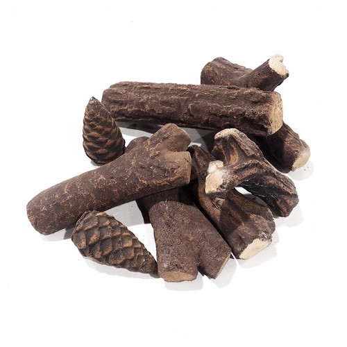 Pcs fake gas fireplace logs - fake,