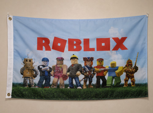 Roblox birthday party - roblox, banner