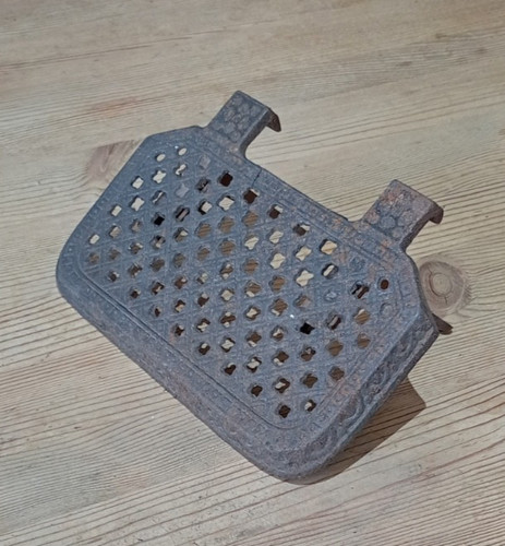Vintage cast iron hanging