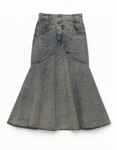 Vintage womens denim high - denim,