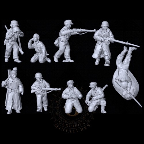 German youth squad 28mm - squad,