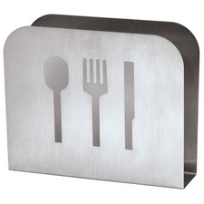 Napkin holder stainless steel - stainless,