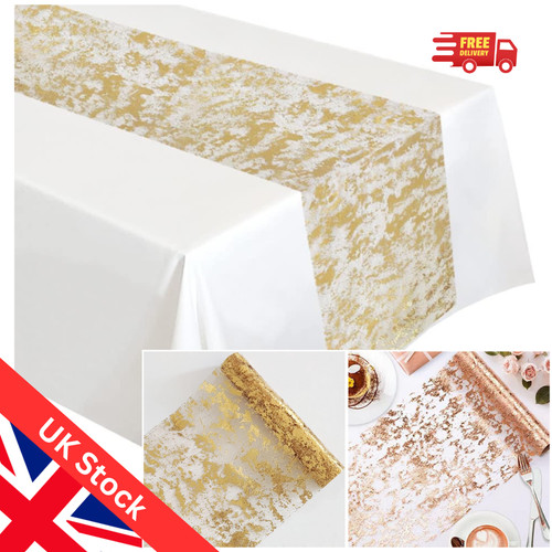 Table runner metallic rose - runner,