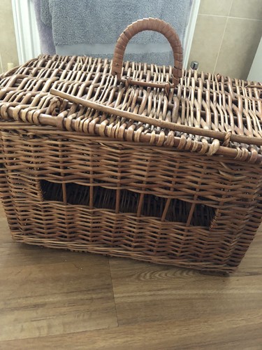 Vintage wicker pet - wicker,