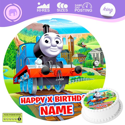 Thomas tank cake topper - thomas, engine