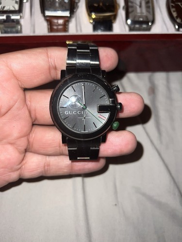 Gucci chrono men black - g-chrono, men's