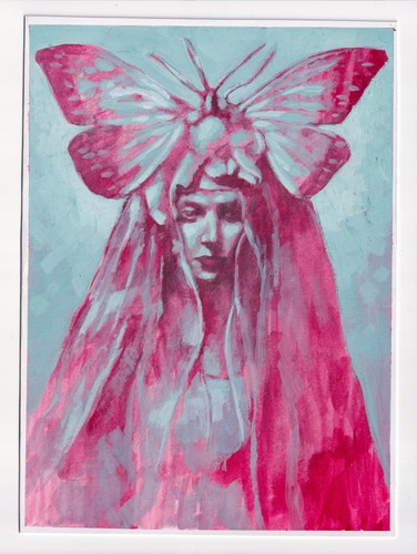 Hand paitned original - hand,