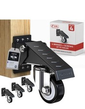 Pack castor wheels - 4,