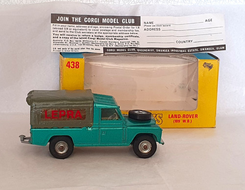 Corgi toys 438 land - corgi, rover