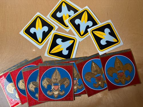 Lot vintage bsa decals - vintage,