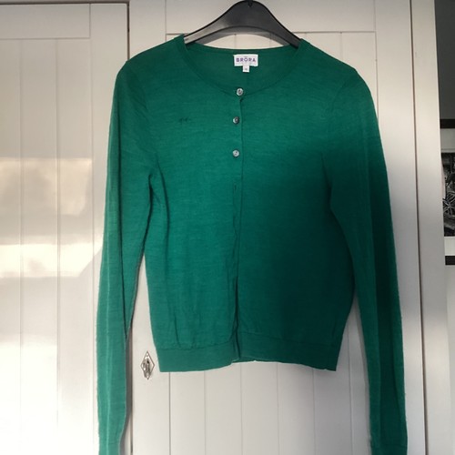Brora emerald green cotton