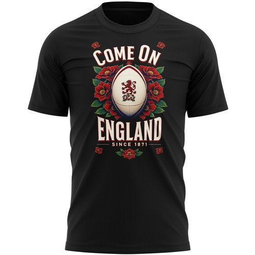 Come england mens shirt - on,