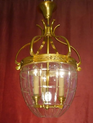 Elegant gilt brass - gilt,