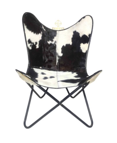 Cowhide butterfly chair - chair,