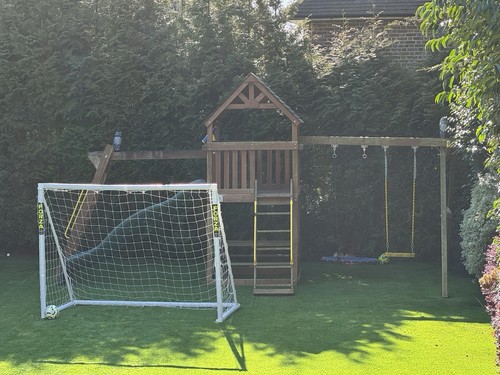 Rainbow climbing frame