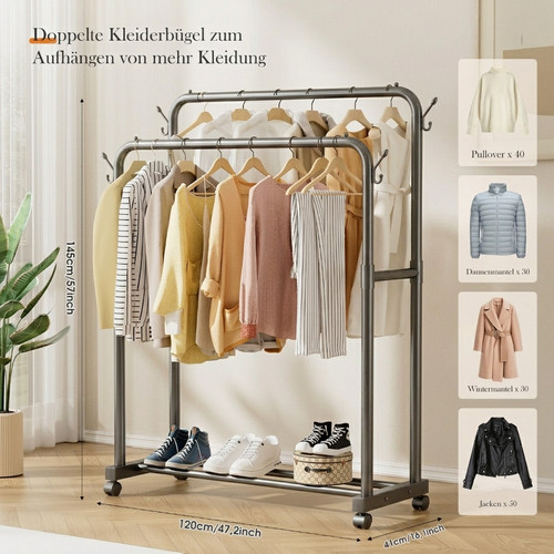 Heavy duty metal clothes - metal,