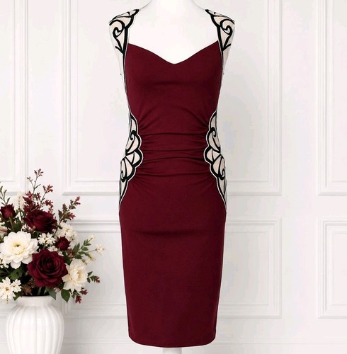 Lipsy michelle keegan burgundy - lipsy,
