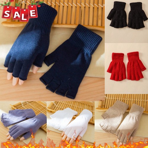 Thermal fingerless gloves - fingerless,
