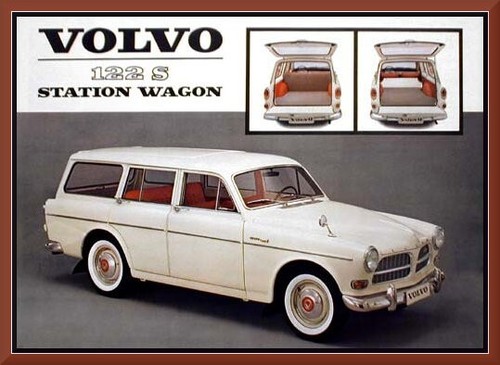 1963 volvo 122 - volvo, station
