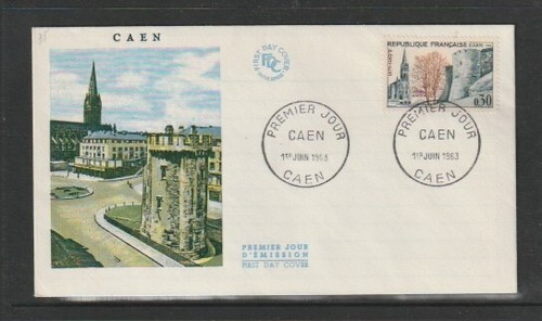 France 1963 sg1618 - 1963, fdc