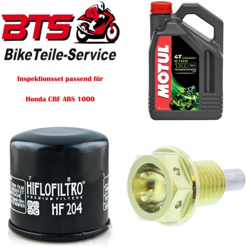 Set oil filter drain plug - set,