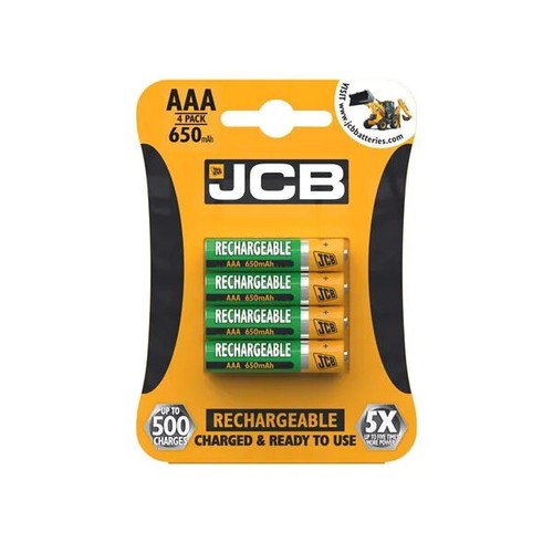 Jcb rechargeable aaa 650 - x,