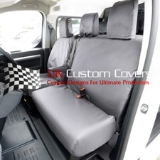 Peugeot Expert (2016 Onwards) Tailored Front Seat Covers - Grey 367