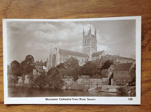 Vintage postcard worcester - postcard,