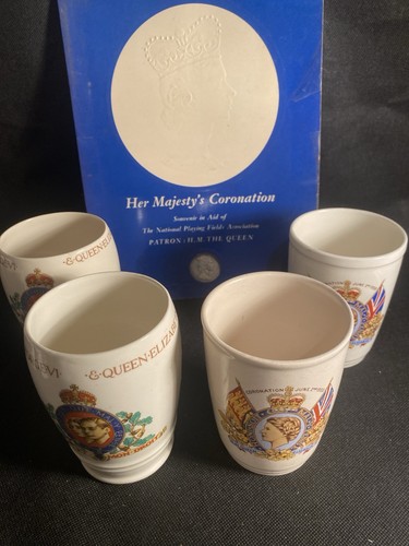 1953 coronation mug - mug, set