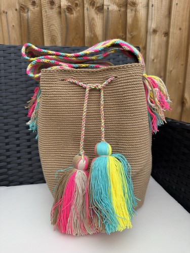 Authentic handmade wayuu bag - wayuu,