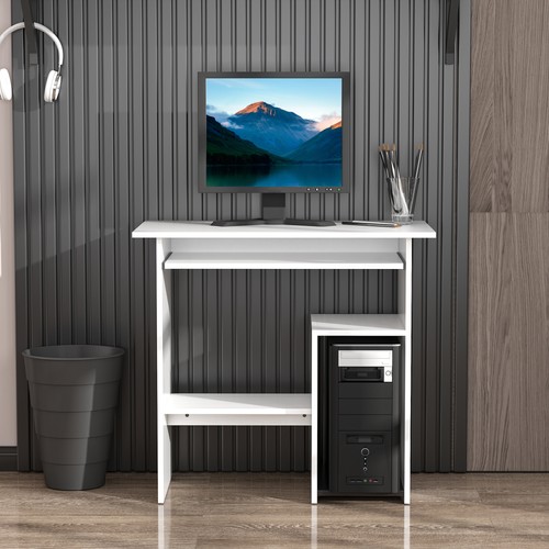 Compact small computer table - compact,