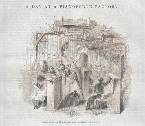 Broadwood pianoforte - broadwood's,