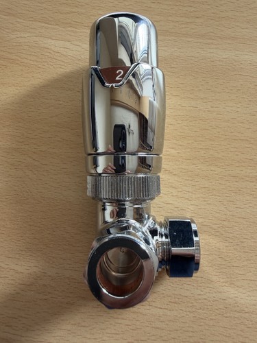 Radiator valve corner chrome - ,