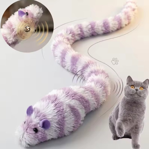 Interactive cat toy - cat,