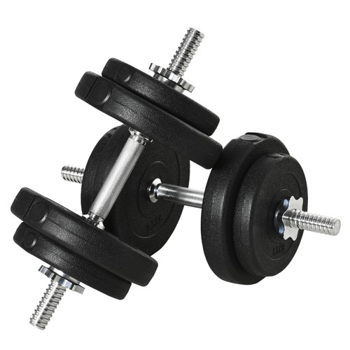 20kg adjustable dumbbell set - adjustable,