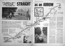 Old Vintage Print Motor Cycle